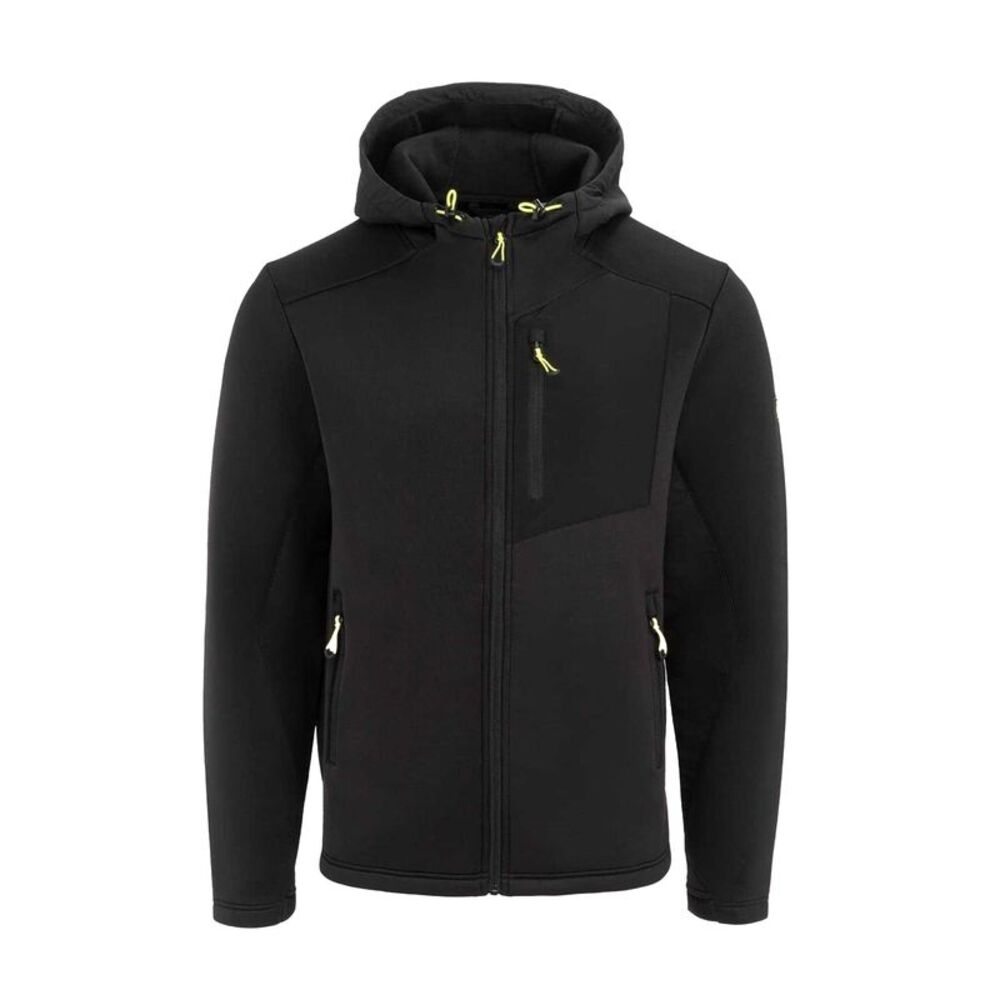 Dunlop Mens Hybrid Fleece Jacket / Black